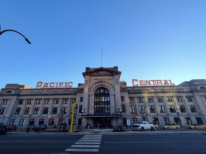 Vancouver Pacific Central station